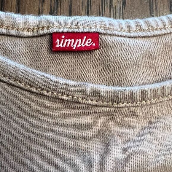 Simple. brand Men’s Lady Justice Simple Man tank Top.  Size L. - Picture 3 of 7